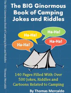 the big ginormous book of camping jokes and riddles book cover image
