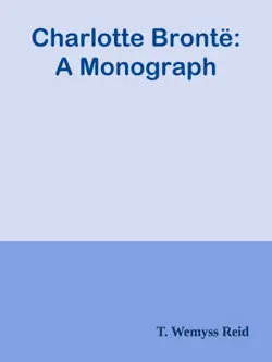 charlotte brontë: a monograph book cover image