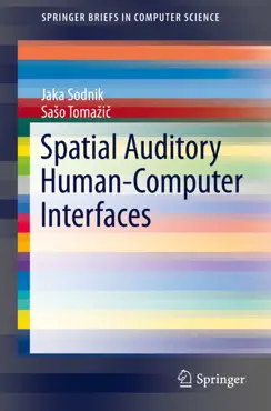 spatial auditory human-computer interfaces book cover image