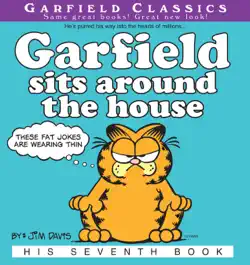 garfield sits around the house book cover image