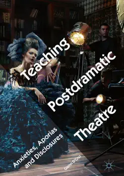 teaching postdramatic theatre book cover image