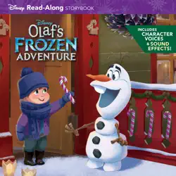 olaf's frozen adventure read-along storybook book cover image