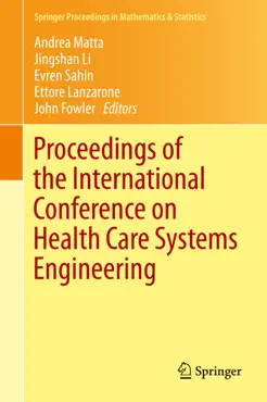 proceedings of the international conference on health care systems engineering book cover image