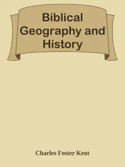 biblical geography and history book cover image