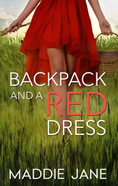backpack and a red dress imagen de la portada del libro