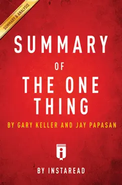 summary of the one thing book cover image