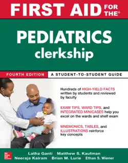 first aid for the pediatrics clerkship, fourth edition book cover image