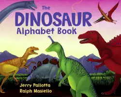 the dinosaur alphabet book book cover image
