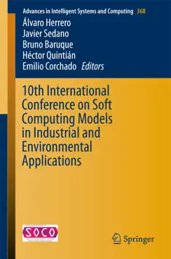 10th international conference on soft computing models in industrial and environmental applications imagen de la portada del libro