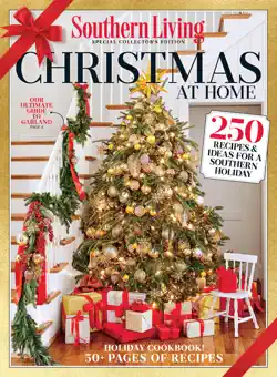 southern living christmas at home book cover image