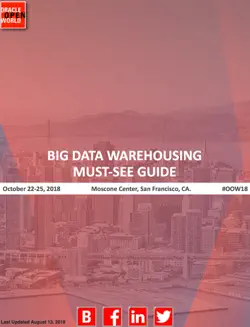 must-see guide for big data warehousing #oow18 book cover image