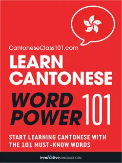 learn cantonese - word power 101 book cover image