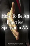 How To Be An Effective Sponsor In Recovery With Alcoholics Anonymous synopsis, comments