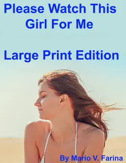 please watch this girl for me large print edition book cover image