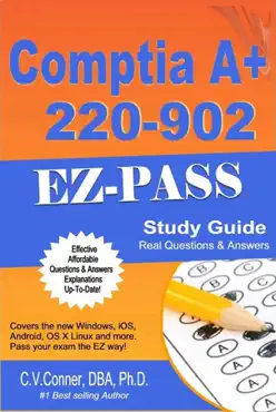 comptia a+ 220-902 q & a study guide book cover image