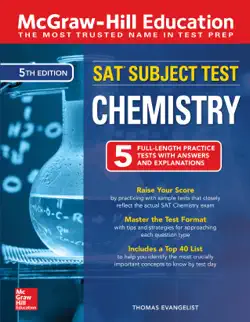 mcgraw-hill education sat subject test chemistry, fifth edition book cover image
