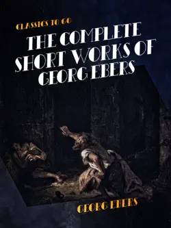 the complete short works of georg ebers book cover image