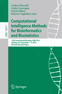 computational intelligence methods for bioinformatics and biostatistics book cover image