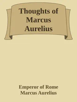 thoughts of marcus aurelius book cover image