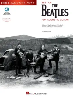 best of the beatles for acoustic guitar book cover image