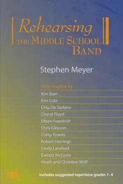 rehearsing the middle school band book cover image
