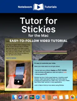 tutor for stickies for the mac book cover image