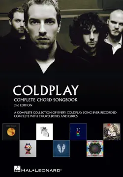 coldplay - complete chord songbook book cover image