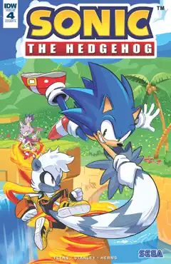 sonic the hedgehog #4 book cover image