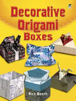 decorative origami boxes book cover image