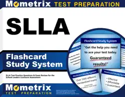 slla flashcard study system book cover image