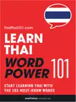 Learn Thai - Word Power 101 sinopsis y comentarios