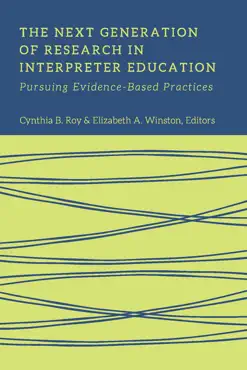 the next generation of research in interpreter education imagen de la portada del libro