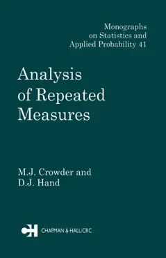 analysis of repeated measures book cover image
