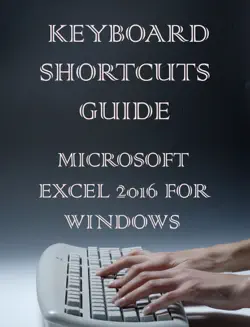 microsoft excel 2016 keyboards shortcut guide book cover image