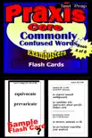 PRAXIS Core Test Prep Commonly Confused Words Review--Exambusters Flash Cards--Workbook 4 of 8 synopsis, comments