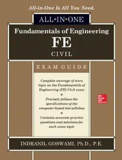 fundamentals of engineering fe civil all-in-one exam guide book cover image