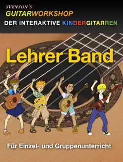 der interaktive kinder gitarren buch lehrer band book cover image