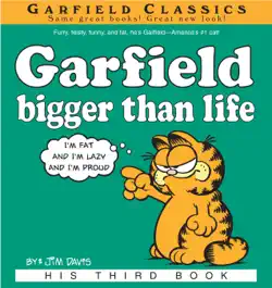 garfield bigger than life book cover image