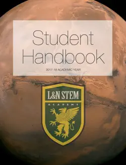 student handbook book cover image