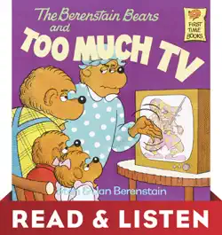the berenstain bears and too much tv (berenstain bears): read & listen edition book cover image
