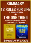 Summary of 12 Rules for Life: An Antidote to Chaos by Jordan B. Peterson + Summary of The One Thing by Gary Keller and Jay Papasan 2-in-1 Boxset Bundle sinopsis y comentarios