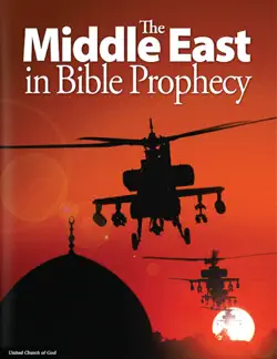 the middle east in bible prophecy book cover image