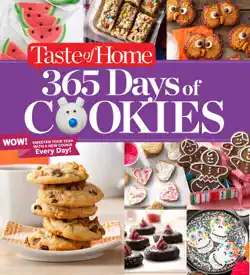 taste of home 365 days of cookies book cover image