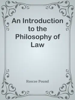 an introduction to the philosophy of law book cover image