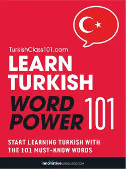 learn turkish - word power 101 book cover image