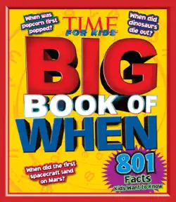 time for kids big book of when book cover image