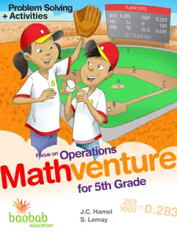 mathventure for 5th grade focus on operations book cover image