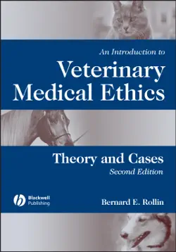 an introduction to veterinary medical ethics book cover image