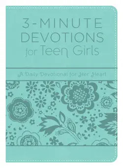3-minute devotions for teen girls book cover image