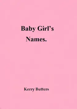 baby girl's names. book cover image
